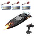 Eachine EBT04 Several Battery RTR 2.4G 4CH 40km/h Brushless RC Boat Vechicles Models w/ Colorful Lights Water Cooling System
